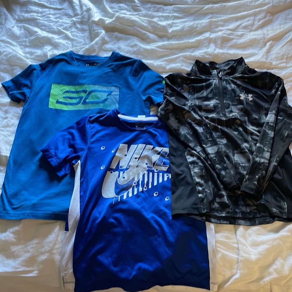 Three Boys Shirts - Size 7 (Medium)